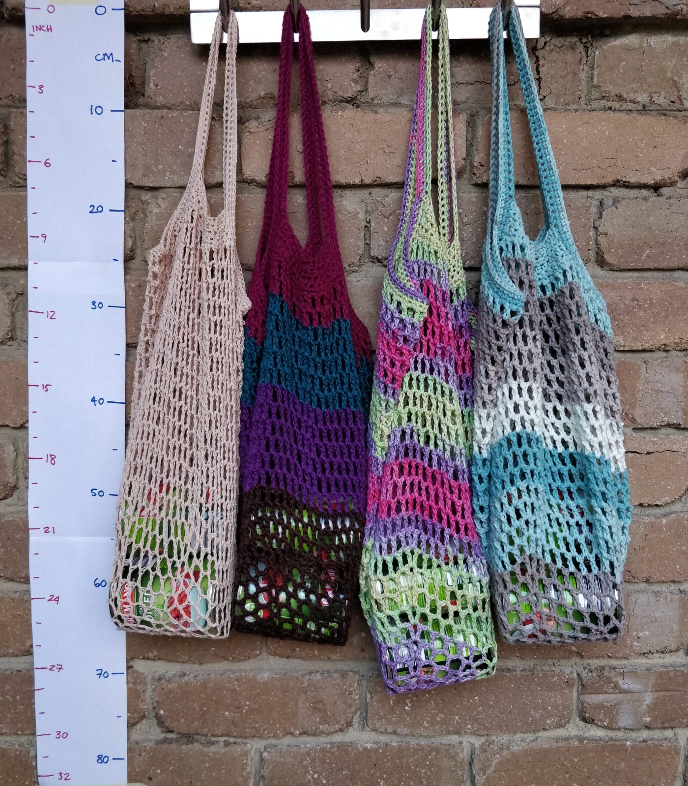 Mini Hobo Bag  Pattern ONLY - Yarn-a