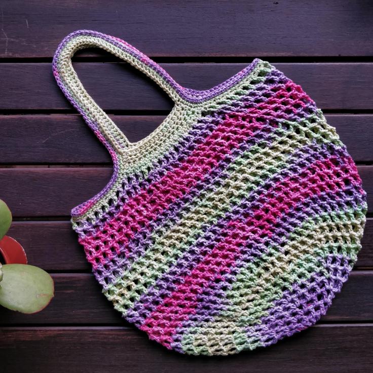 Crocheted Market Bags: Cotton vs. Acrylic 